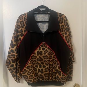 Terez Leopard print pull-over